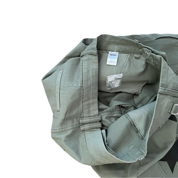 PISTOLA Addie High-Rise Cargo Pants Star NWOT - Picture 12 of 16